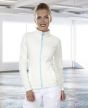 Ardon H2102 Dames Fleece Sweatvest | Wit | model in situatie