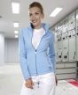 Ardon H2103 Dames Fleece Sweatvest | Lichtblauw | model in situatie