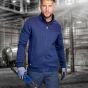 Ardon M007 Sweatvest | Navy | model in situatie