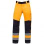 Ardon H5960 Signal+ Hi-Viz Werkbroek | Oranje/Zwart | vooraanzicht