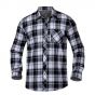 Ardon Optflannels Shirt | Zwart | vooraanzicht