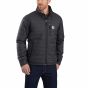 Carhartt 102208 Gilliam Rain Defender™ Relaxed Fit Insulated Jacket | Zwart | model vooraanzicht