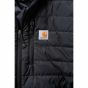 Carhartt 102208 Gilliam Rain Defender™ Relaxed Fit Insulated Jacket | Zwart | detail