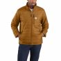Carhartt 102208 Gilliam Rain Defender™ Relaxed Fit Insulated Jacket | Carhartt Brown | model vooraanzicht