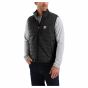Carhartt Rain Defender™ Relaxed Fit Lightweight Insulated Vest | Heren | Zwart | SKU 102286 | model vooraanzicht