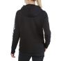 Carhartt Relaxed Fit Midweight Logo Sleeve Graphic Sweatshirt | Zwart | SKU 102791.001 | model achteraanzicht