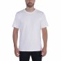 Carhartt 104264 Dearborn Relaxed Fit Heavyweight Short Sleeve T-shirt | Wit | op model