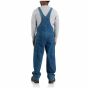 Carhartt 104672 Loose Fit Denim Bib Overall | model achteraanzicht