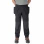 Carhartt 105070 Relaxed Straight Steel Rugged Flex™ Ripstop Double-Front Cargo Pant | Zwart | model vooraanzicht