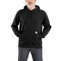 Carhartt K121 Loose Fit Midweight Hooded Sweatshirt | Zwart | model vooraanzicht