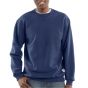 K124 Loose Fit Midweight Crewneck Sweatshirt | Navy | model vooraanzicht