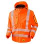 JAK 11135 Hi-Vis Softshell Jack | Fluorescerend Oranje | vooraanzicht
