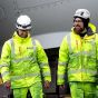 JAK Workwear 11-11136 Hi-Vis Parka | Fluorescerend Geel | modellen in situatie