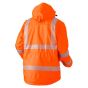 JAK Workwear 11-11136 Hi-Vis Parka | Fluorescerend Oranje | achteraanzicht