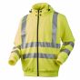 JAK Workwear 11-11143 Hi-Vis Sweatjack | Geel | vooraanzicht