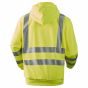 JAK Workwear 11-11143 Hi-Vis Sweatjack | Geel | achteraanzicht
