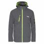 North Ways 1511 Hooded Softshell | Grijs | Vooraanzicht