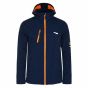 North Ways 1511 Hooded Softshell | Navy | Vooraanzicht