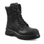 Carhartt Detroit Rugged Flex Waterproof 8" Safety Boot (S3 WRU HRO HI SRC) | Black | Safety Boots | werkschoenen | veiligheidsschoenen | side view | zijaanzicht | SKU F702905