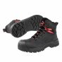Puma Iron HD S3S FO LG CI SR | Zwart | zij- en onderaanzicht