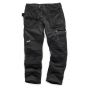 Scruffs 3D Trade Trousers | Donkergrijs | vooraanzicht