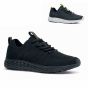 Shoes for Crews Everlight ECO | Dames | Zwart en Grijs/Zwart | SKUs 22330 en 22331 | Driekwartsaanzicht