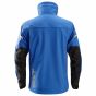 Snickers AllroundWork Soft Shell Jack | SKU 1200 | Blauw/Zwart | Achteraanzicht