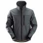 Snickers AllroundWork Soft Shell Jack | SKU 1200 | Grijs/Zwart | Vooraanzicht