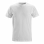 Snickers 2502 Classic T-shirt | White | vooraanzicht