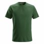 Snickers 2502 Classic T-shirt | Forest Green | vooraanzicht