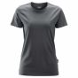 Snickers 2516 Dames T-Shirt | Grijs | vooraanzicht