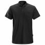 Snickers 2708 Polo Shirt | Zwart | vooraanzicht