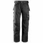 Snickers Dura Twill Werkbroek | SKU 3312 | Zwart | Vooraanzicht