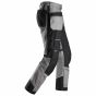Snickers Canvas Werkbroek met Holsterzakken | SKU 6214 | Grijs/Zwart | Rechterzijaanzicht