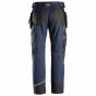 Snickers Canvas Werkbroek met Holsterzakken | SKU 6214 | Navy/Zwart | Achteraanzicht