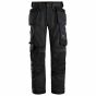 Snickers Stretch Werkbroek met Holsterzakken | SKU 6251 | Zwart | Vooraanzicht