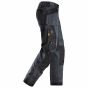 Snickers Stretch Werkbroek met Holsterzakken | SKU 6251 | Donkergrijs/Zwart | Rechterzijaanzicht