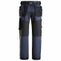 Snickers Stretch Werkbroek met Holsterzakken | SKU 6251 | Navy/Zwart | Achteraanzicht