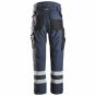 Snickers AllroundWork 37.5® Isolerende Werkbroek | Navy| SKU 6619 | achteraanzicht