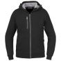 Texstar HC09 Hooded Cardigan | Zwart | vooraanzicht