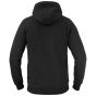 Texstar HC09 Hooded Cardigan | Zwart | achteraanzicht