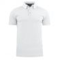 Texstar PS11 Pique Stretch Polo | Wit | vooraanzicht