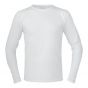Texstar TS17 Long Sleeve Stretch T-shirt | Wit | vooraanzicht