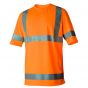 Top Swede 168 Hi-Vis T-shirt | Oranje | Vooraanzicht | SKU 168005