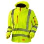 JAK 11135 Hi-Vis Softshell Jack | Fluorescerend Geel | vooraanzicht