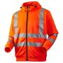 JAK Workwear 11-11143 Hi-Vis Sweatjack | Oranje | vooraanzicht