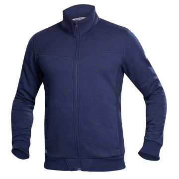 Ardon M007 Sweatvest | Navy | vooraanzicht