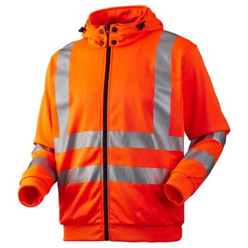 JAK Workwear 11-11143 Hi-Vis Sweatjack | Oranje | vooraanzicht