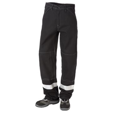 JAK 12001 Antiflame Werkbroek | Zwart 