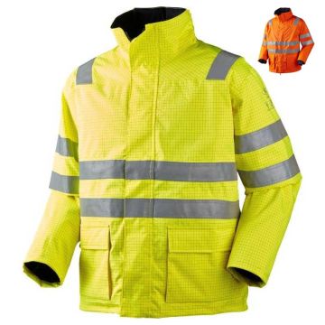 JAK 12136 High Performance Antiflame Parka | Fluorescerend Geel